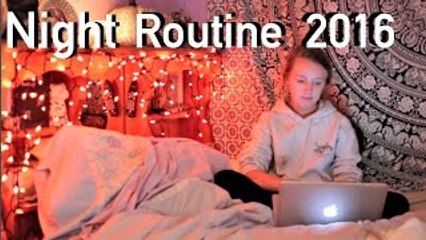 FALL NIGHT ROUTINE 2016