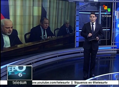 Moscú: se reúnen cancilleres de Rusia, Siria e Irán