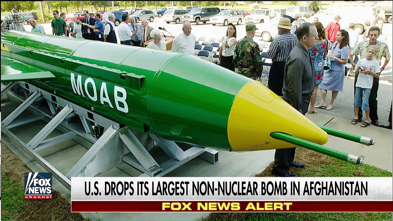 US hits ISIS compound using bomb with one-mile blast radius