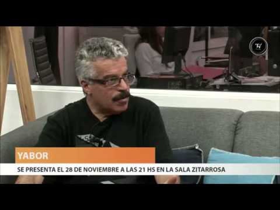Yabor en "El Observador TV", Programa "Actualidad" conducido por Jaime Clara