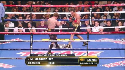 Juan Manuel Marquez vs Michael Katsidis Part2 of 4