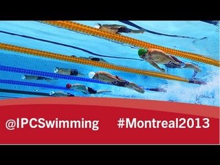 2013 IPC Swimming World Championships Montreal, Thursday 15 August, evening session