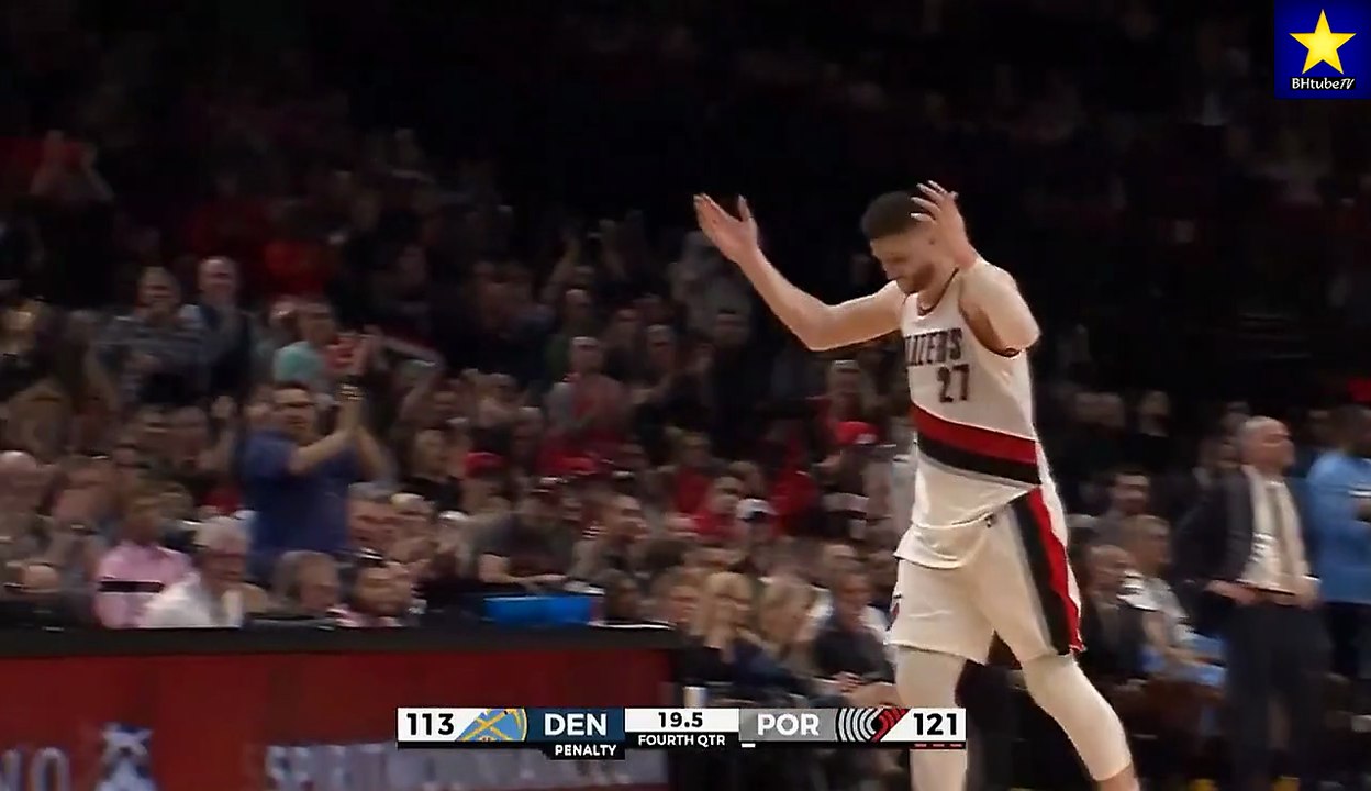 Jusuf Nurkić - 16 Dunks in Regular Season for Trail Blazers