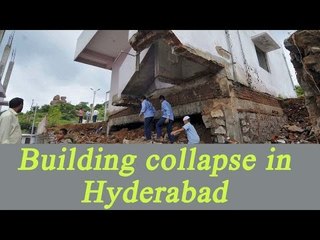 Hyderabad building collapse: One dead  | Oneindia News