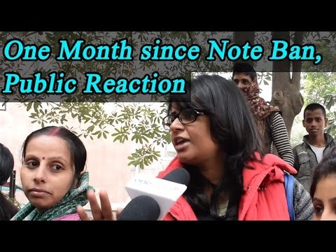 Demonetization : After one month is India with Modi? Watch Public Opinion