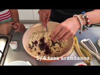 GALLETAS DE AVENA CON PATTY DE LA CERDA