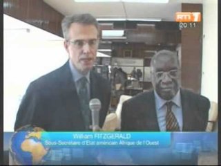Le Ministre Paul Kofi a reçu le sous sécrétaire d'état américain chargé ouest Afrique
