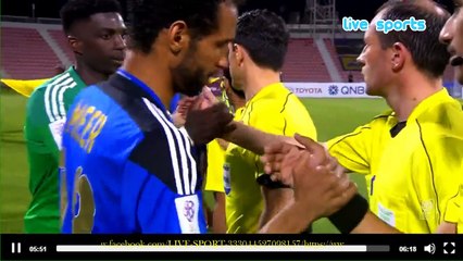 2017-04-14  الدوري القطري الوكره مع السيليه