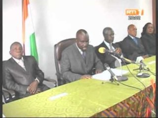 Prestation de serment des nouveaux commissaires centraux de la CEI devant le Conseil Constitutionnel