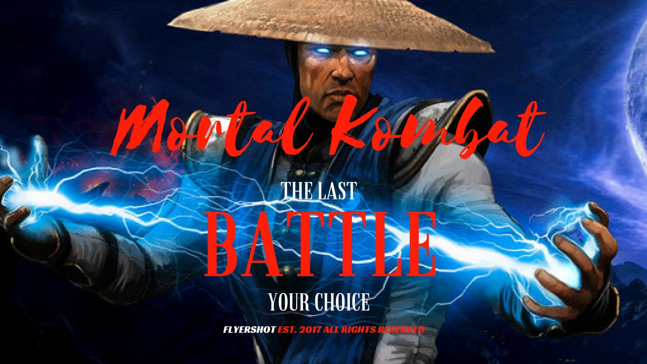 FLYERSHOT - THE LAST MORTAL KOMBAT BATTLE