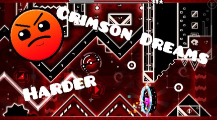 Geometry Dash - Crimson Dreams By Alex1304 [Harder]