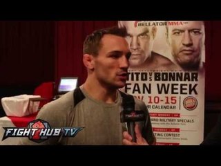 Michael Chandler "When i'm 100% healthy I feel I can stop any lightweight in the world"