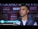 Victor Ortiz "People talk bad, I smilie. You're still talking about me; I know I can be champ again"