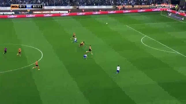 Anthony Knockaert 2nd Goal HD - Wolverhampton 0-2 Brighton & Hoves - 14.04.2017 HD