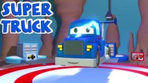 Carl der Super Truck und das Flugzeug in Autopolis| Auto und Lastwagen Bau Cartoons (für K