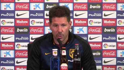 Simeone: "Necesitamos que la gente mañana venga a ser un jugador más"