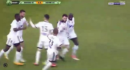 Yohann Thuram-Ulien Own Goal HD - Amiens 1-0 Le Havre 14.04.2017