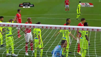 Jonas second Goal HD - Benfica 3-0 Maritimo 14.04.2017