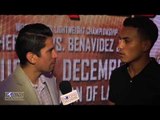 Jose Benavidez Jr. feels people doubting him but sparring w/ Pacquiao, Khan gives him advantage