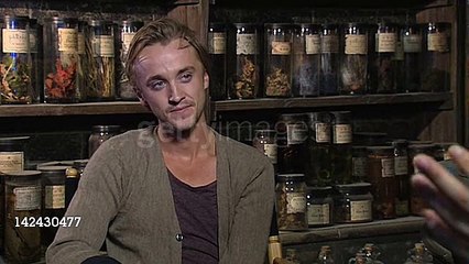 Tom Felton at A Tour of the Set of Harry Potter at Leavesden Studios - 30/03/2012