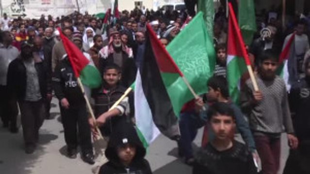 Filistin Yönetiminin Bölge Sakinlerine Yönelik Uygulamaları Protesto Edildi