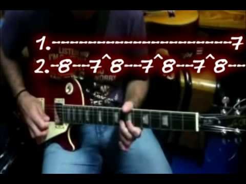 Iron Maiden - The Trooper- GUS QUIN- intro Guitar lesson