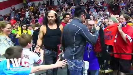 The Hardy Boyz Bring WWE Titles to IWC Wrestling