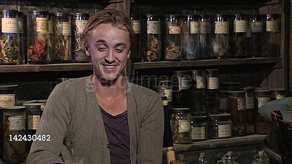 Tom Felton at A Tour of the Set of Harry Potter at Leavesden Studios - 30/03/2012