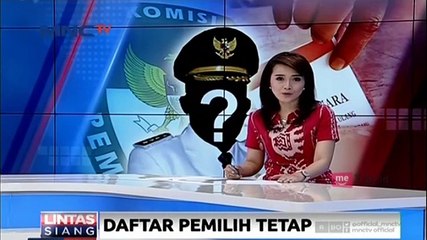 KPU DKI Jakarta Umumkan Jumlah DPT Pilkada