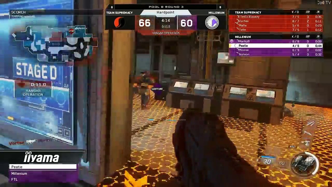 Millenium vs Supremacy Bo5 | COD CWL Birmingham Open 2017 - Group B  | CoD Esports TV