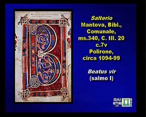 Storia della miniatura - Lez 20 - Le Bibbie umbro-romane. Matilde di Canossa e Polirone. Originalità e autonomia della miniatura romanica in Toscana