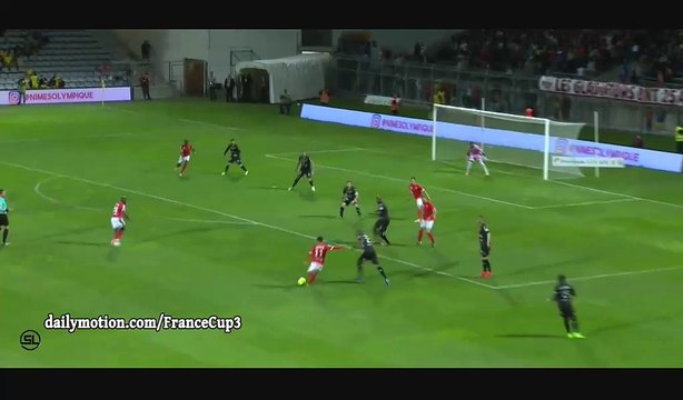 Teji Savanier Goal HD - Nimes 1-0 Orleans - 14.04.2017