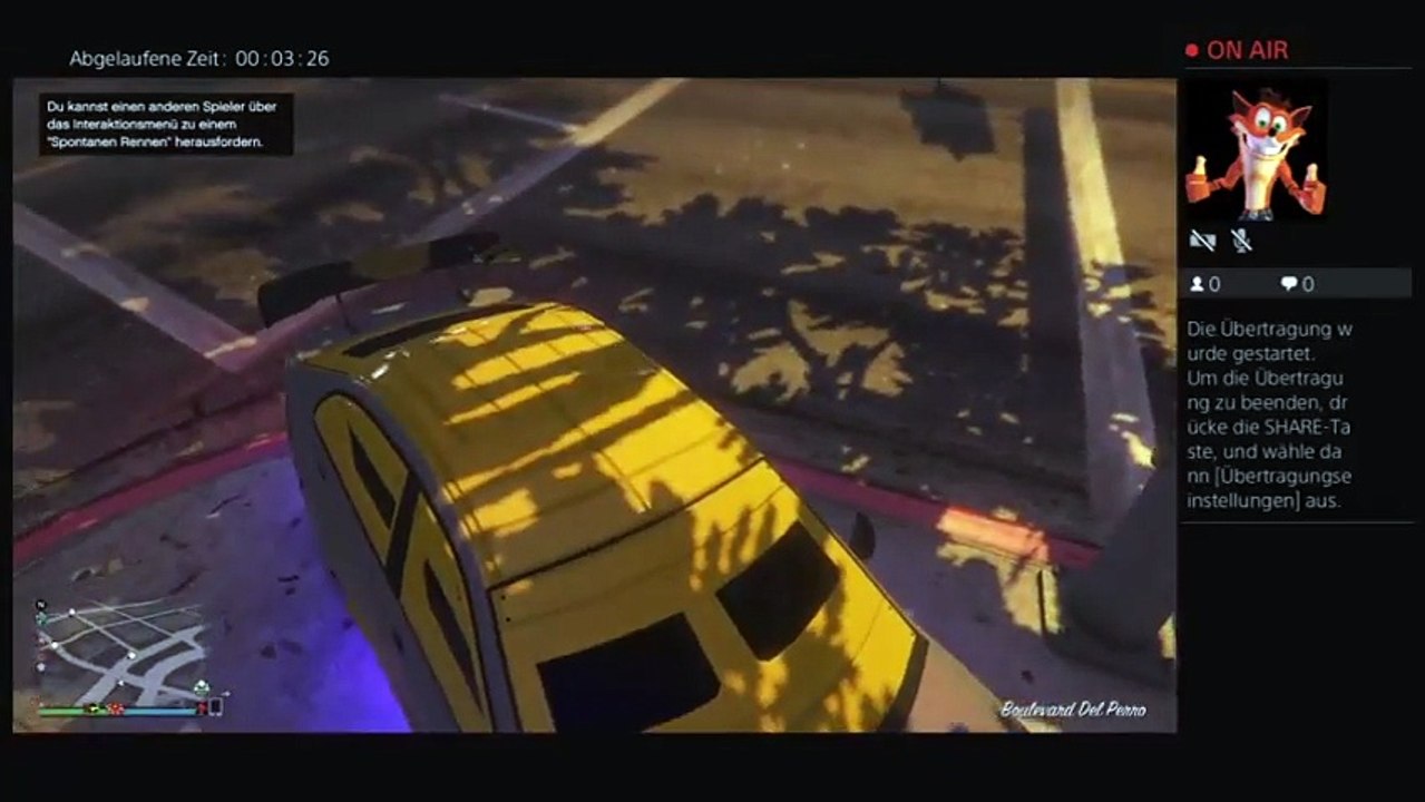 PS4-Live-Übertragung von Shaggy-Style