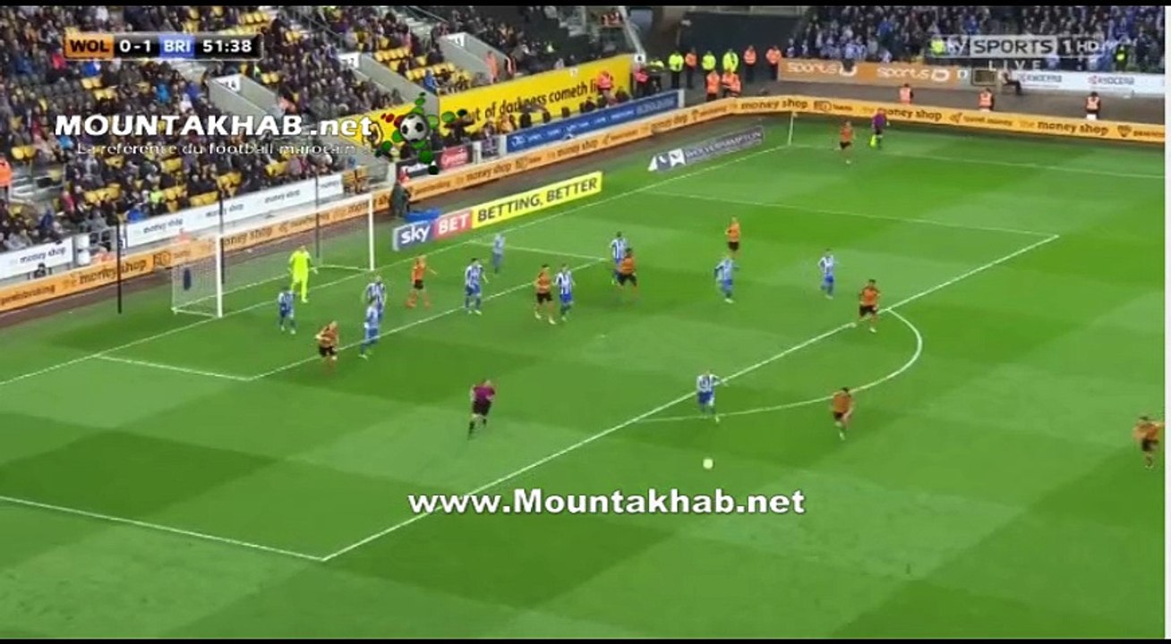 Romain saiss vs Brighton