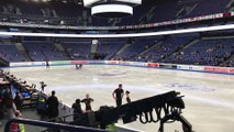 2017 WC Helsinki Practice Day 1 - Wenjing Sui and Cong Han FS Run-through