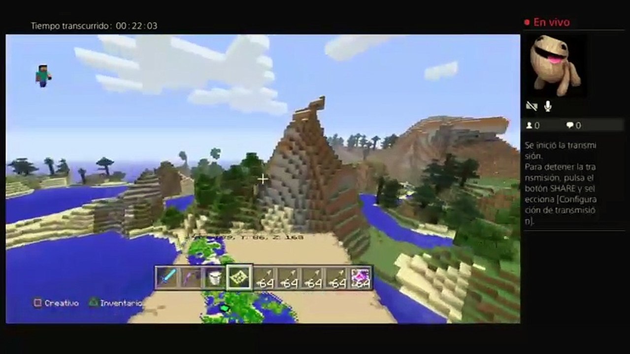 Minecraft Les Presento Mi Casa Acuatica  #AcuaticHouse #DirectoPo #benjaposada2008 (284)