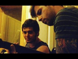 Danann grabando en estudios