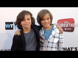 Zackary Arthur & Aiden Arthur "Tubeathon 2016" Red Carpet