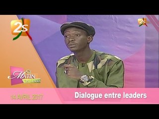 Dialogue entre "leadeurs" : l'intellectuel Ibrahima Sylla