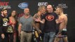 UFC 178 : Conor McGregor vs. Dustin Poirier HEATED weigh in + face off video