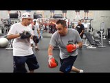 Gennady Golovkin vs. Marco Antonio Rubio - Rubio boxing workout video