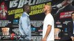 Terence Crawford vs. Ray Beltran press conference video + face off