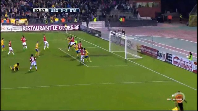 Perdichizzi Goal - Union Saint Gilloise vs Standard de Liege 2-2 14.04.2017 (HD)