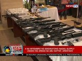 SONA: 4 na miyembro ng sindikatong nagsu-supply umano ng armas sa Abu Sayyaf, arestado