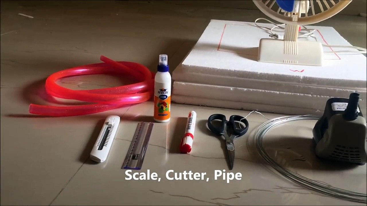 Homemade air conditioner - How to make an Homemade Air Cooler