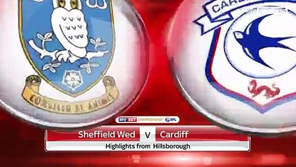 Sheffield Wednesday vs Cardiff 1-0 - Championship - All Goals & Highlights HD - 14-04-2017