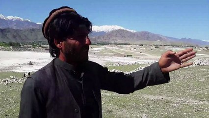 O impacto da bomba dos EUA no Afeganistão