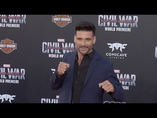 Frank Grillo "Captain America Civil War" World Premiere Red Carpet Fashion Broll