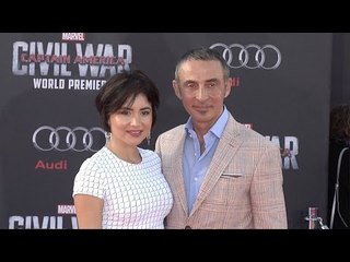 Shaun Toub "Captain America Civil War" World Premiere Red Carpet Fashion Broll
