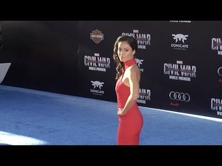 Fernanda Andrade "Captain America Civil War" World Premiere Red Carpet Fashion Broll